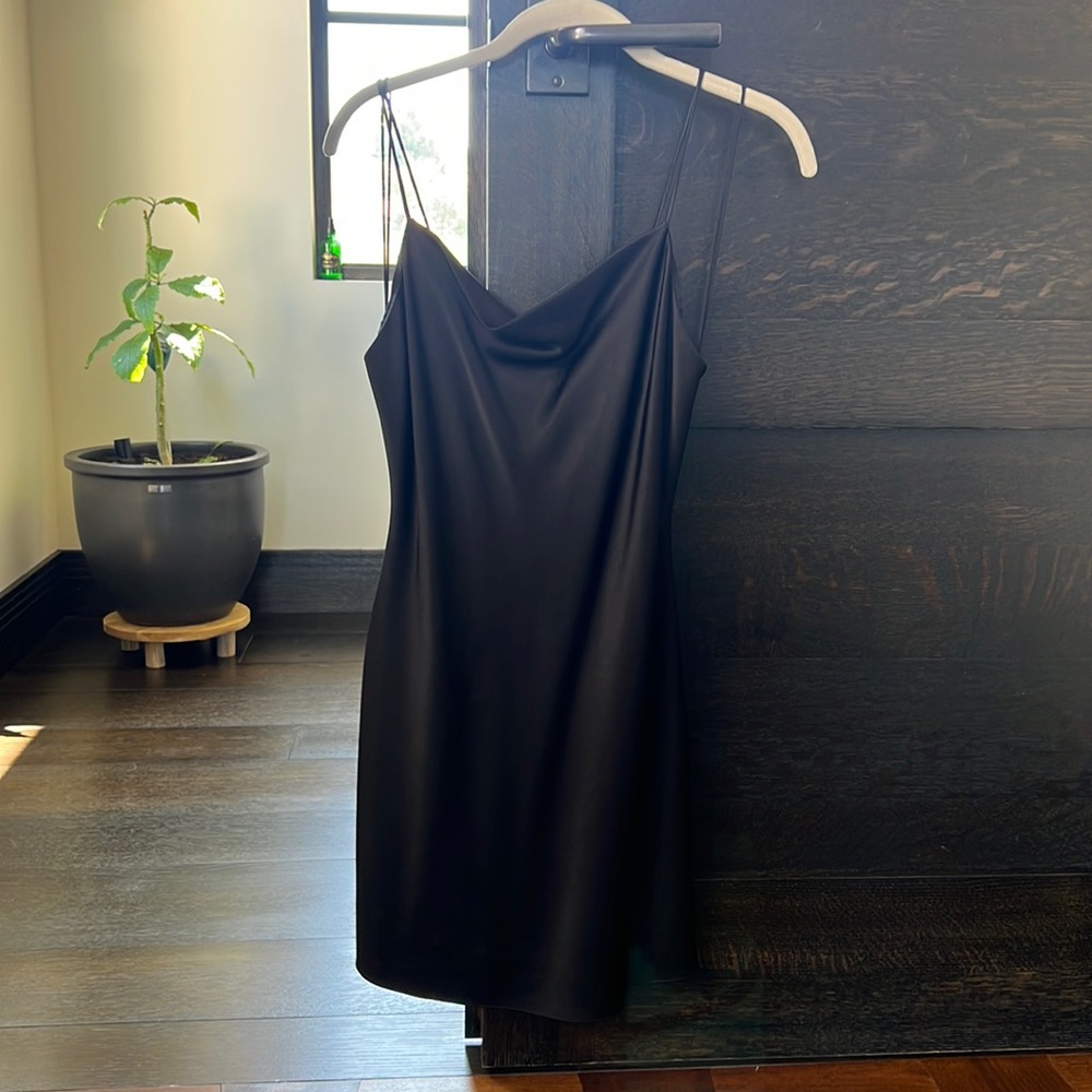 Alice and Olivia black harmony dress